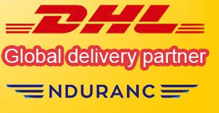DHL is a global delivery Endurance laser partner