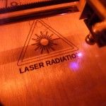 laser radiation image