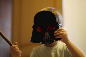 acrylic Darth Vader mask