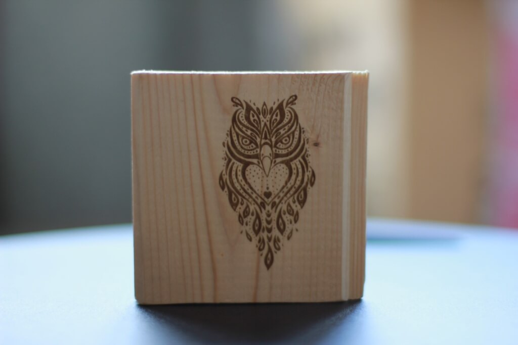 owl engraved