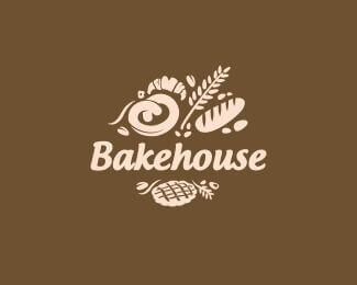 laser bread engraving - bakehouse logo