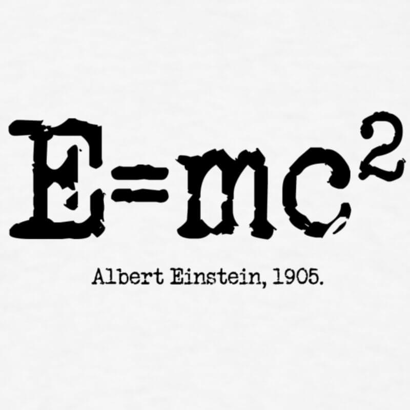 e=mc2 equasion