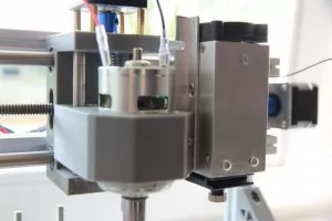 A laser on CNC 3018