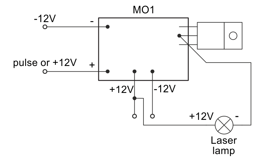 Schematic of Endurance MO1 PCB connection
