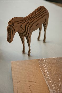 3d object made of wood