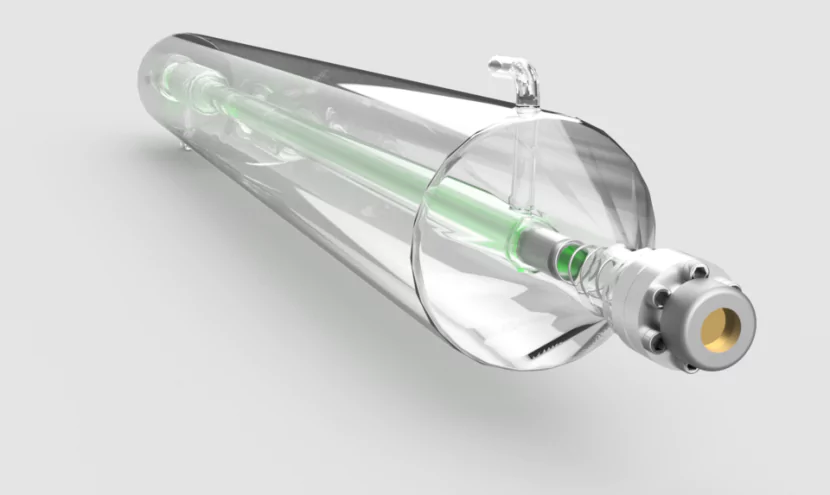 Development of a Co2 laser module with fiber (fiber updates)