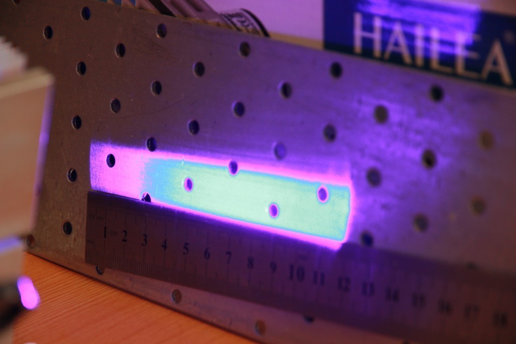 Laser beam parameters for NICHIA NUBM44 / NUBM47 laser diodes