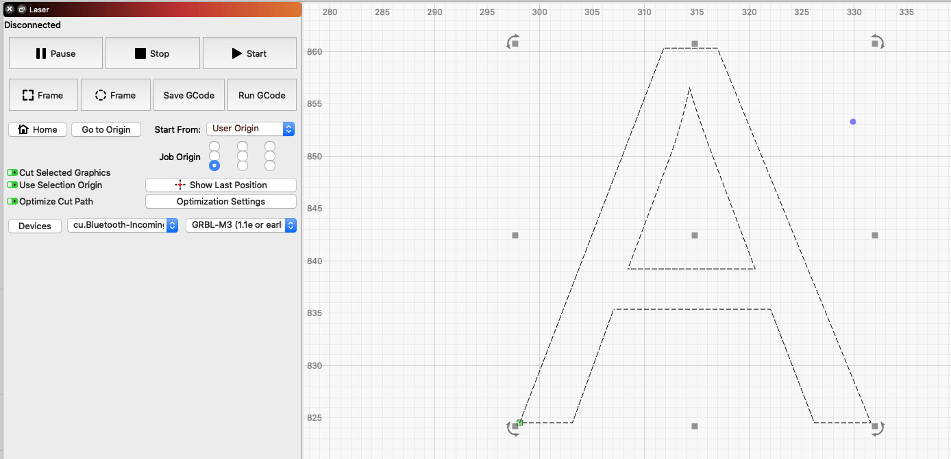 lightburn outline