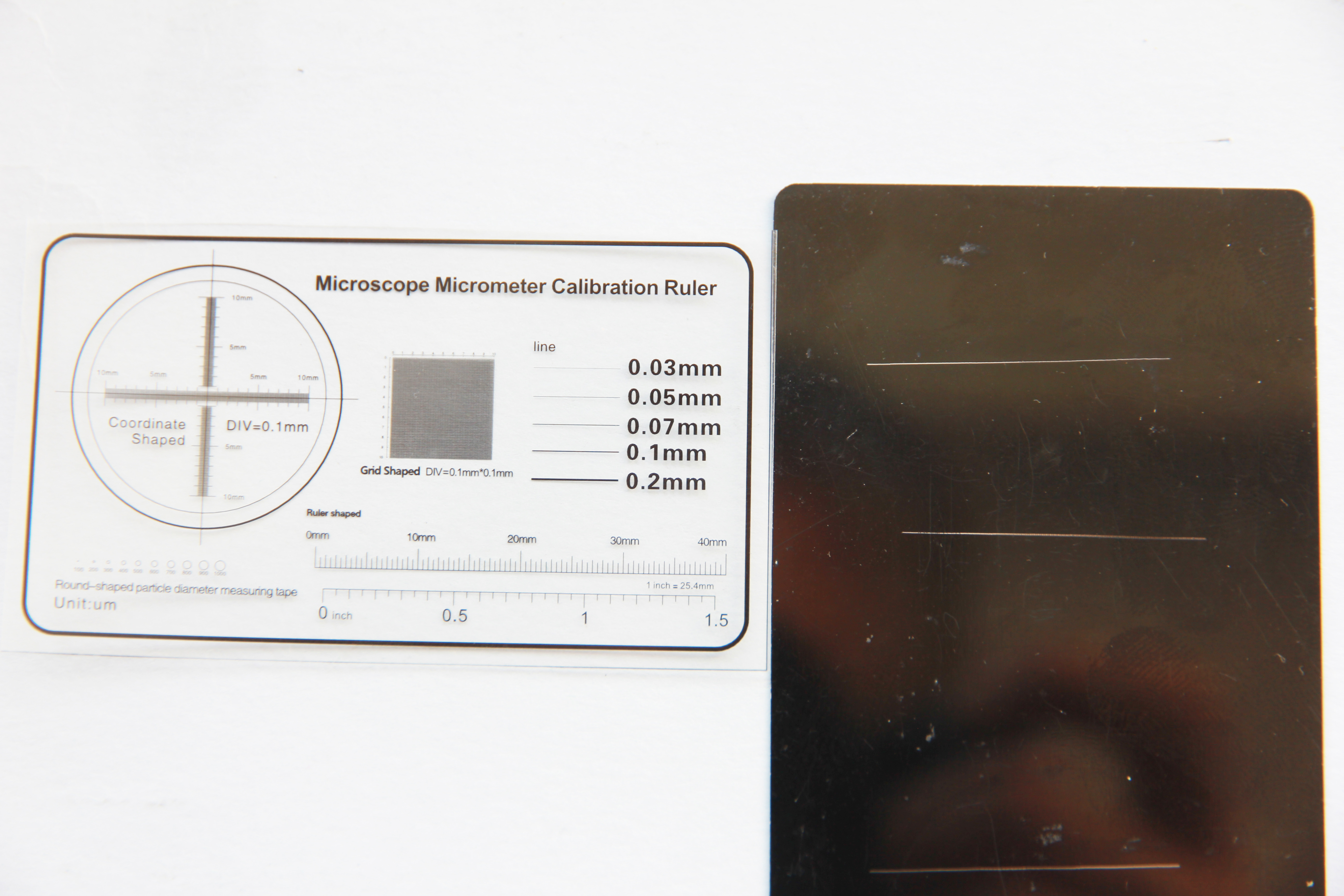 Sevela laser lines with calibration grid