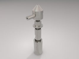 An Endurance laser air nozzle: ver 1.0 / ver 2.0 (fully open-source). Make your laser cutting fast and accurate!