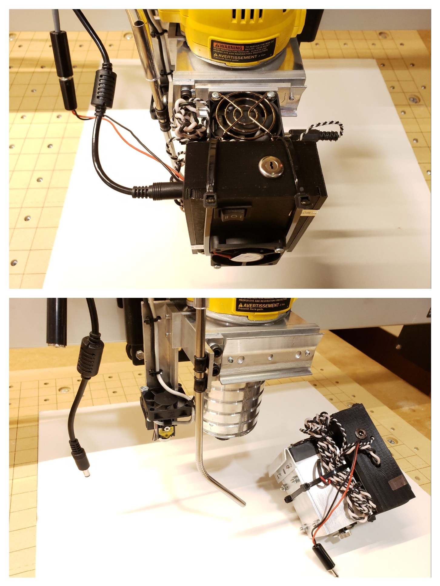 Installing the laser on Shapeoko