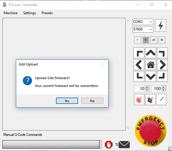 Eleksmaker Board (a universal laser engraver) and Firmware