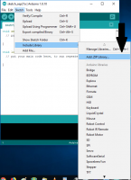 Firmware using Arduino