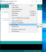 Firmware using Arduino