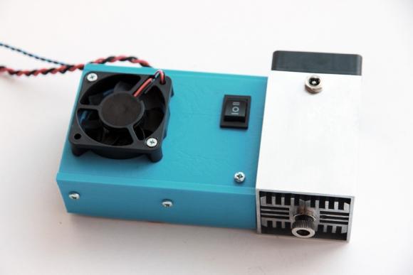 The Endurance 10 Watt (10000 mW) laser "Invincible" module (add-on) with 445 nm wavelength for any 3D printer / CNC machine