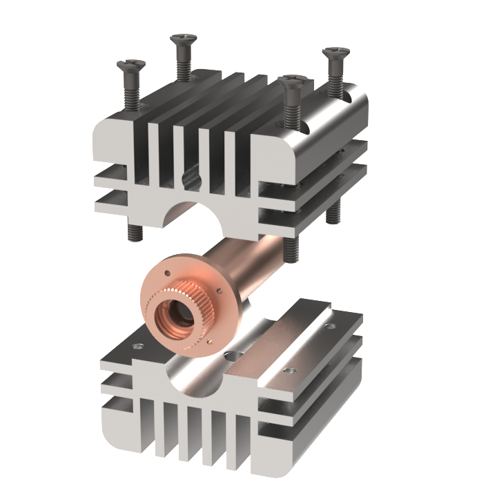 An Endurance 8.5 watt (7000/8000/8500 mw) PLUS PRO laser module 445 nm