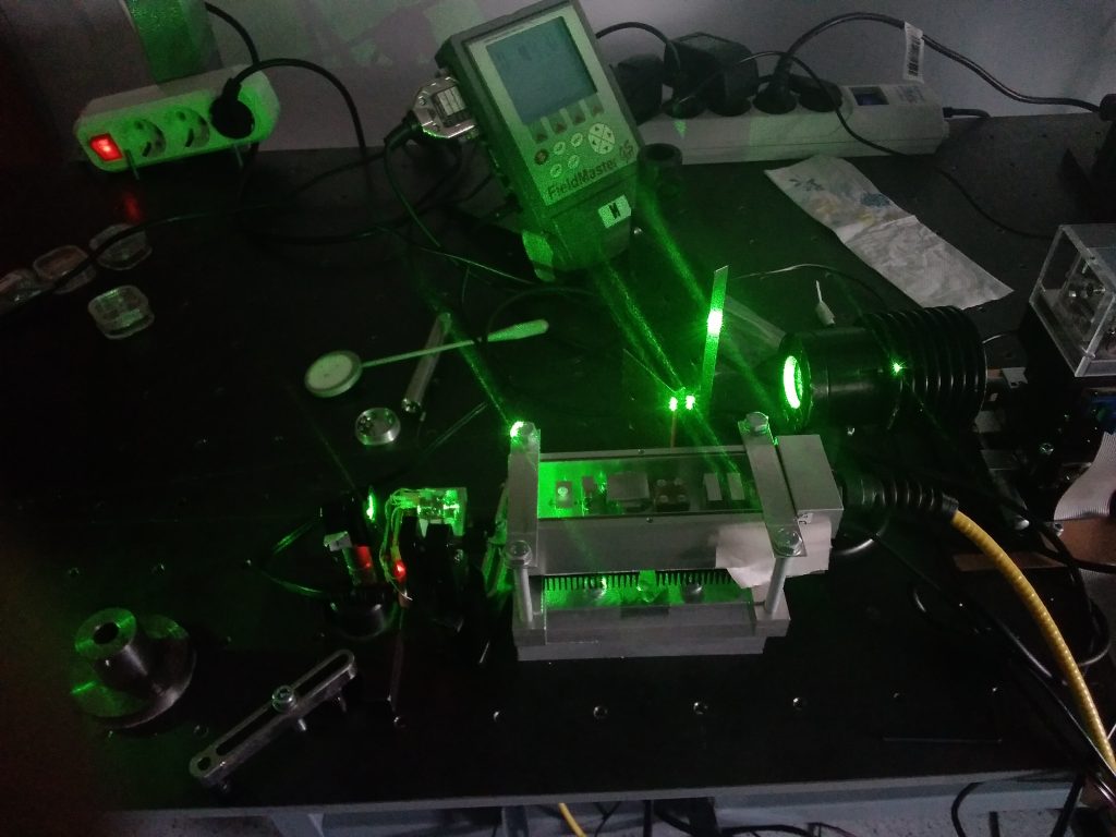Green 532 nm DPSS Endurance laser R&D