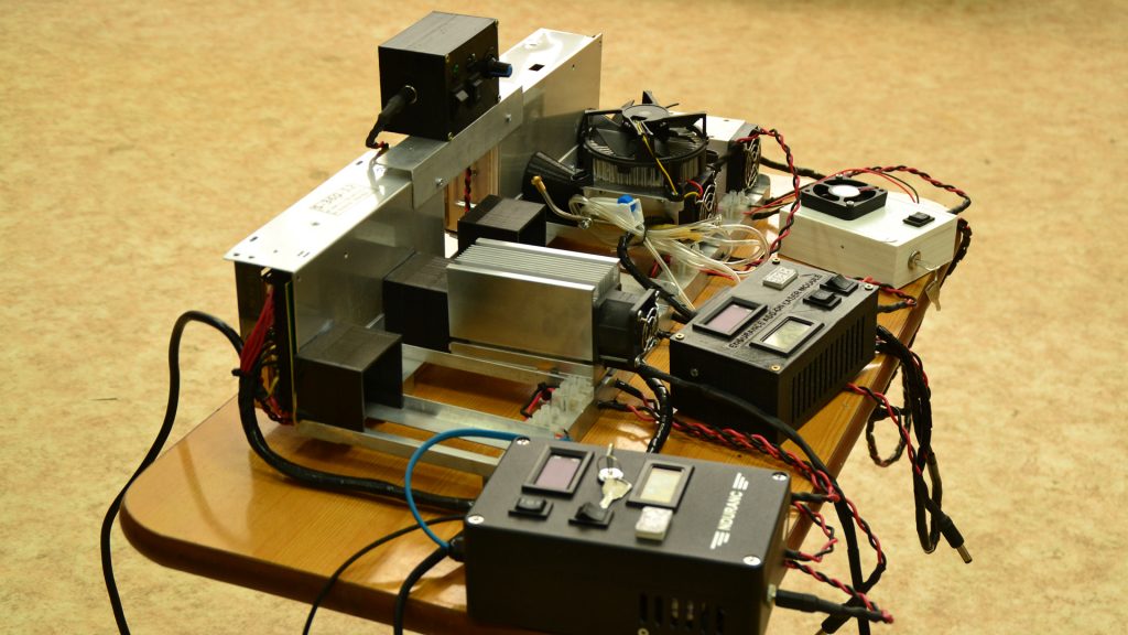 An Endurance laser testing system