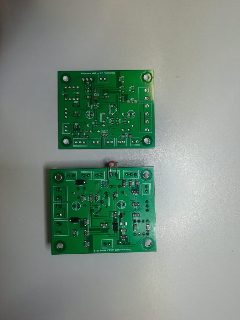 About producing of an Endurance Mo2 PCB