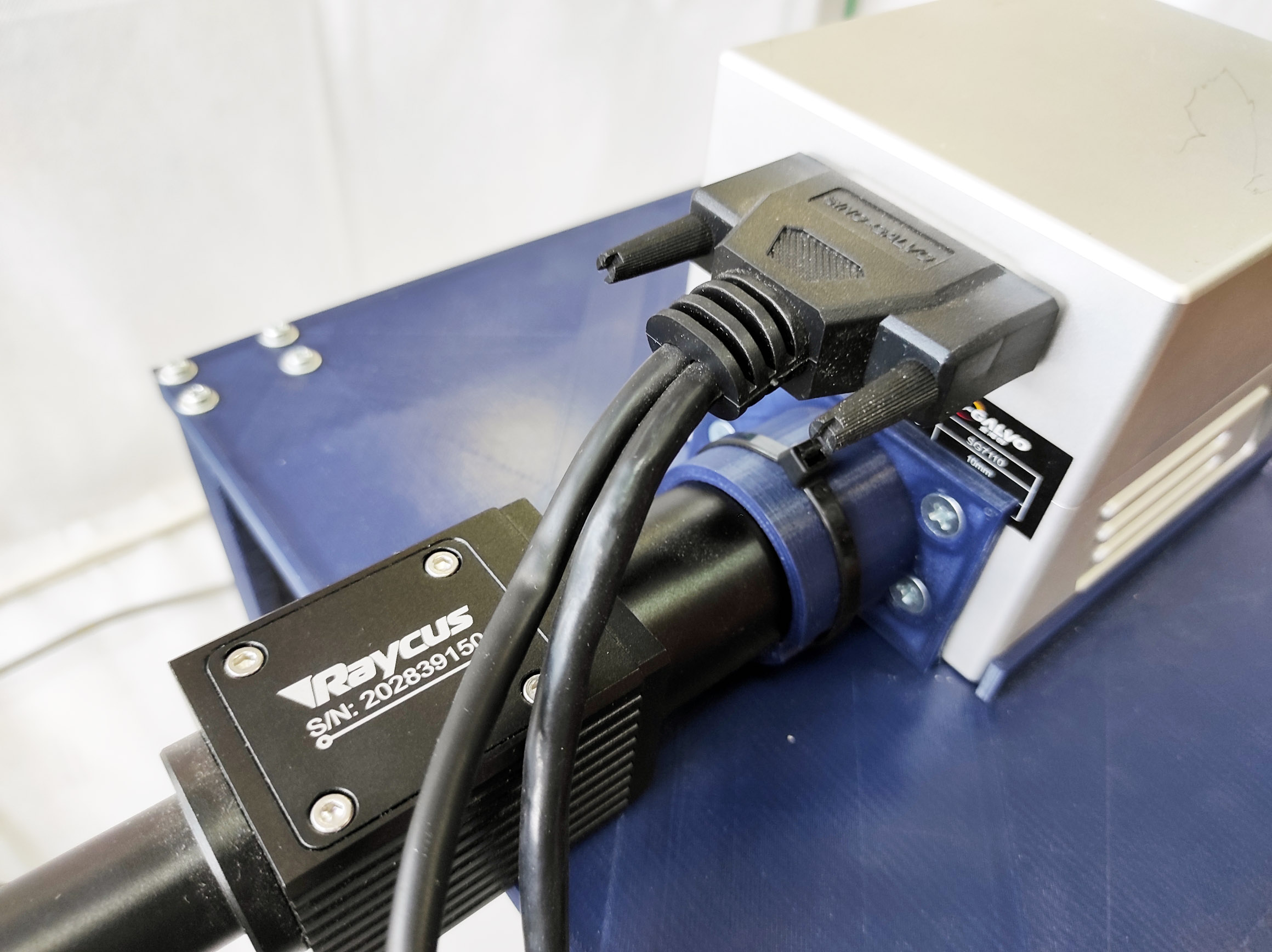 Fiber laser emitter - Raycus 30 watt