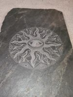 Laser engraving / etching / marking on natural stone (rock, granite)