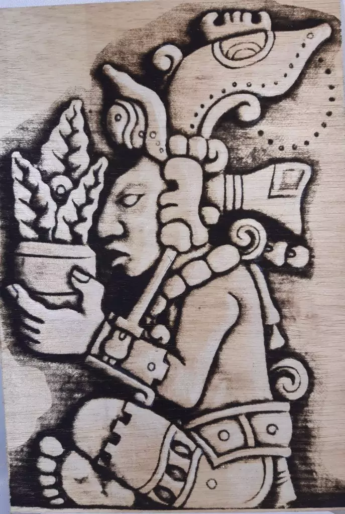 Today I came across this shortsighted Mayan horticulturist