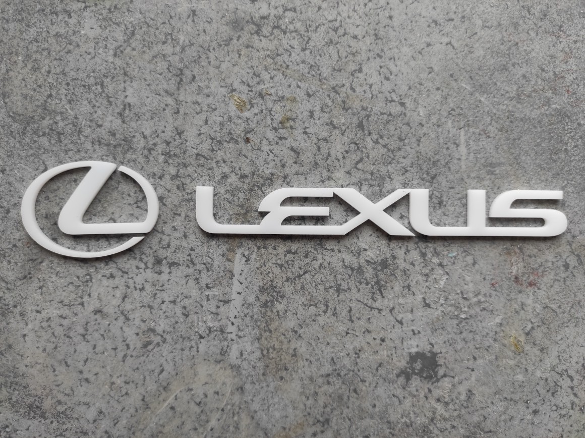 Lexus acrylic logo