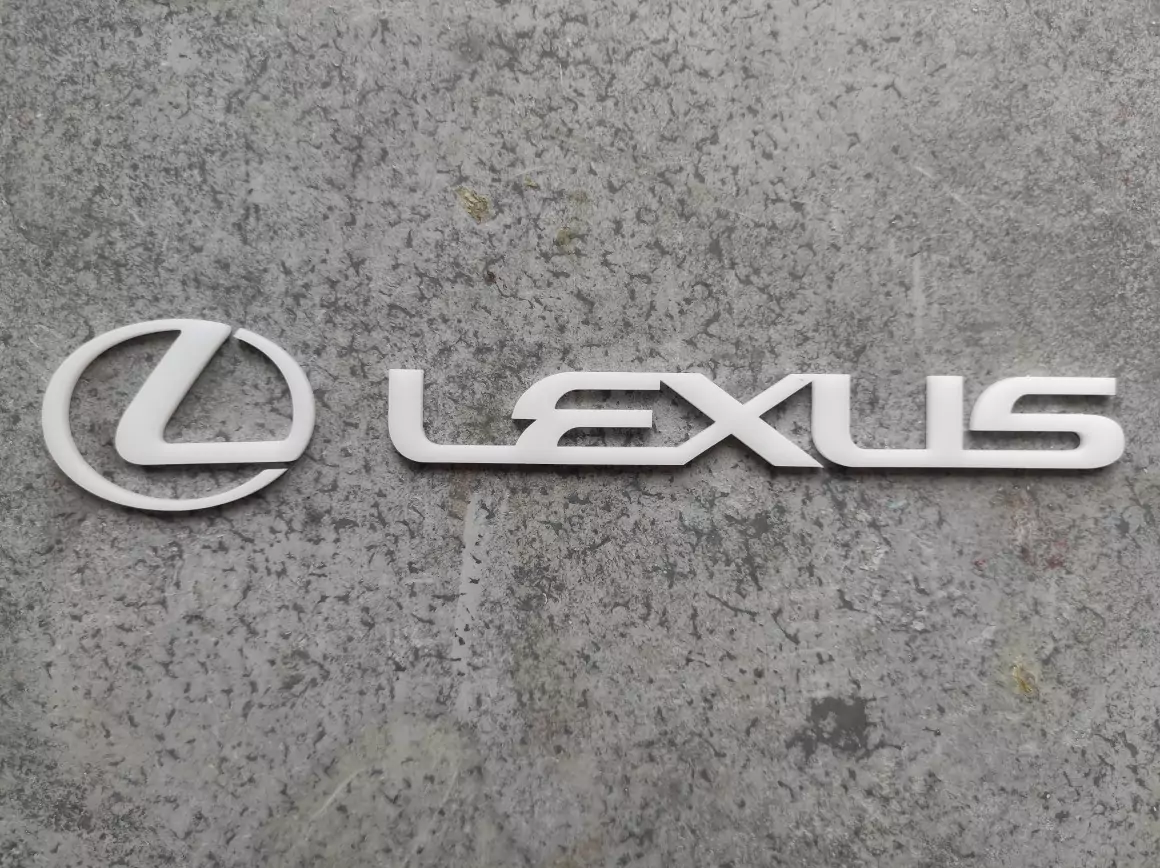 Lexus acrylic logo