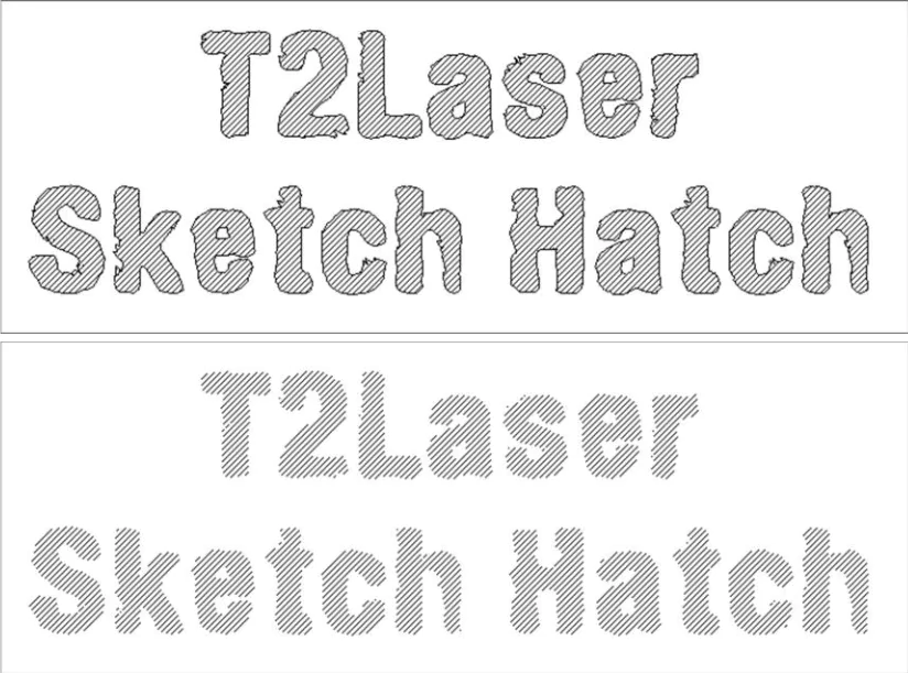 Sketch Hatch (with and without outline)