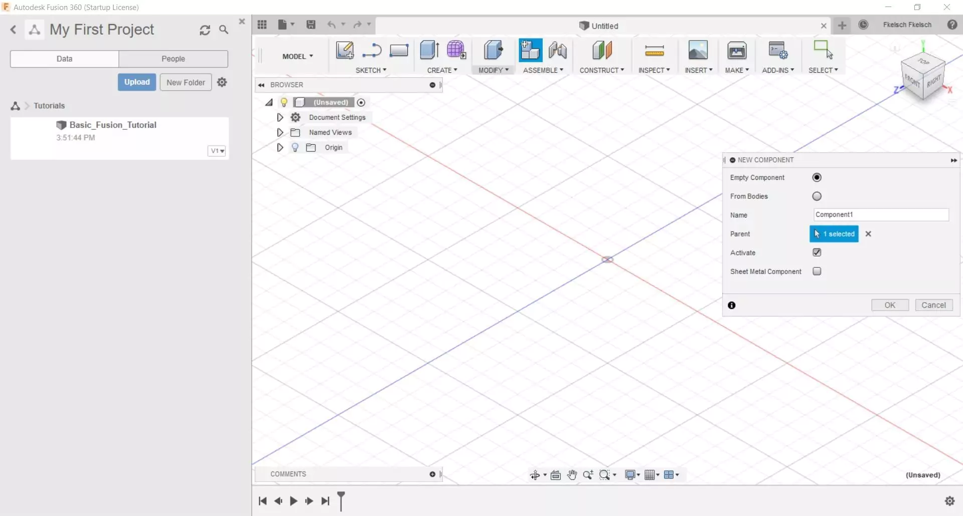 Basic Fusion360 Tutorial For Lasercutting