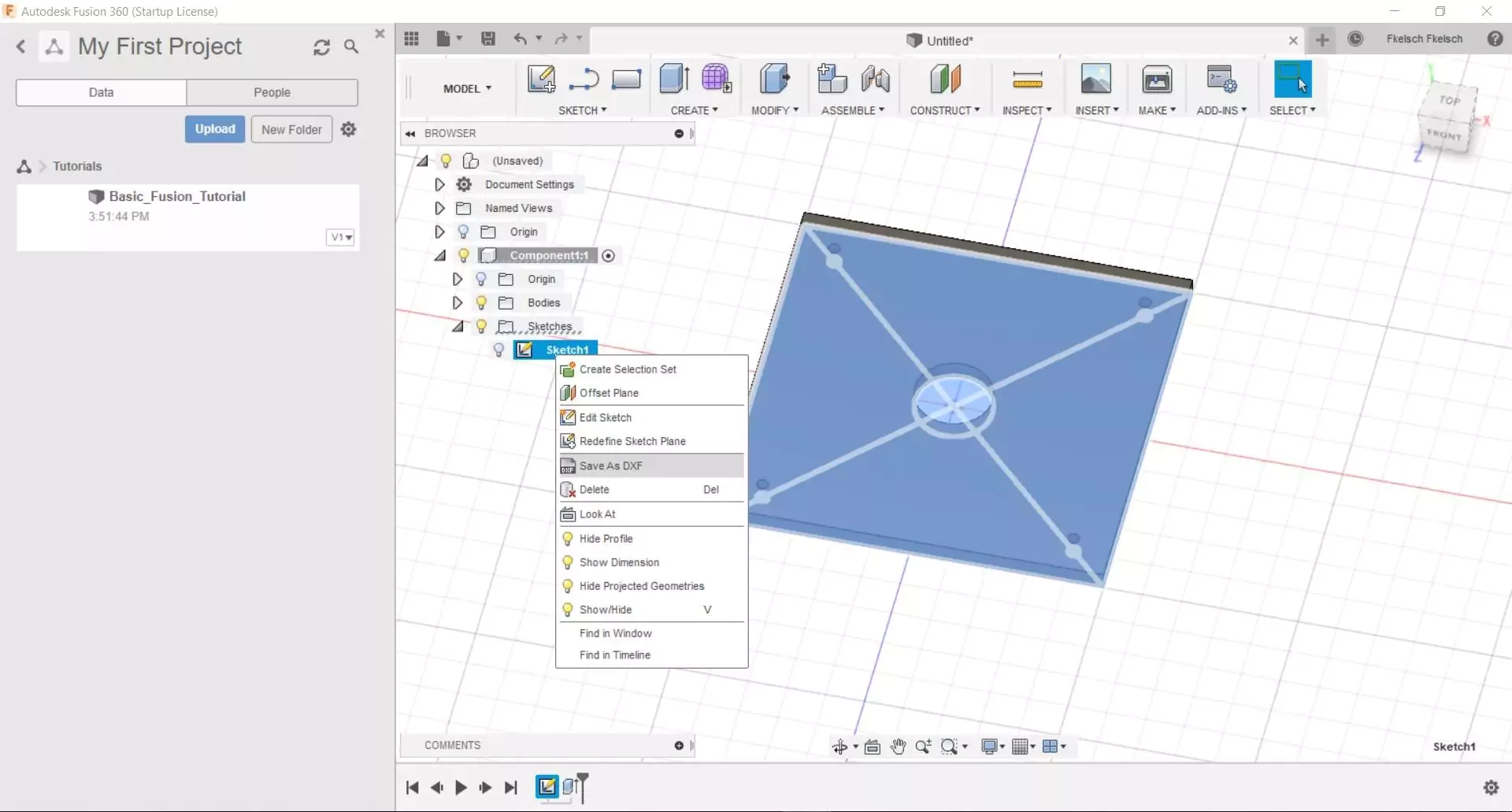 Basic Fusion360 Tutorial For Lasercutting