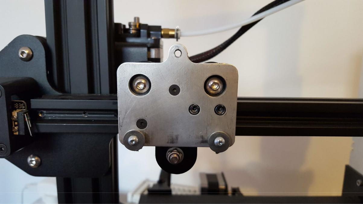 Step 3: prepare the quick-swap extruder/laser mount