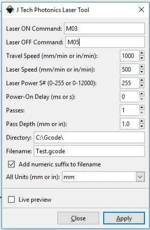 How to use an Endurance plugin for an Inkscape laser software (G-code add-on generator extenstion tool)