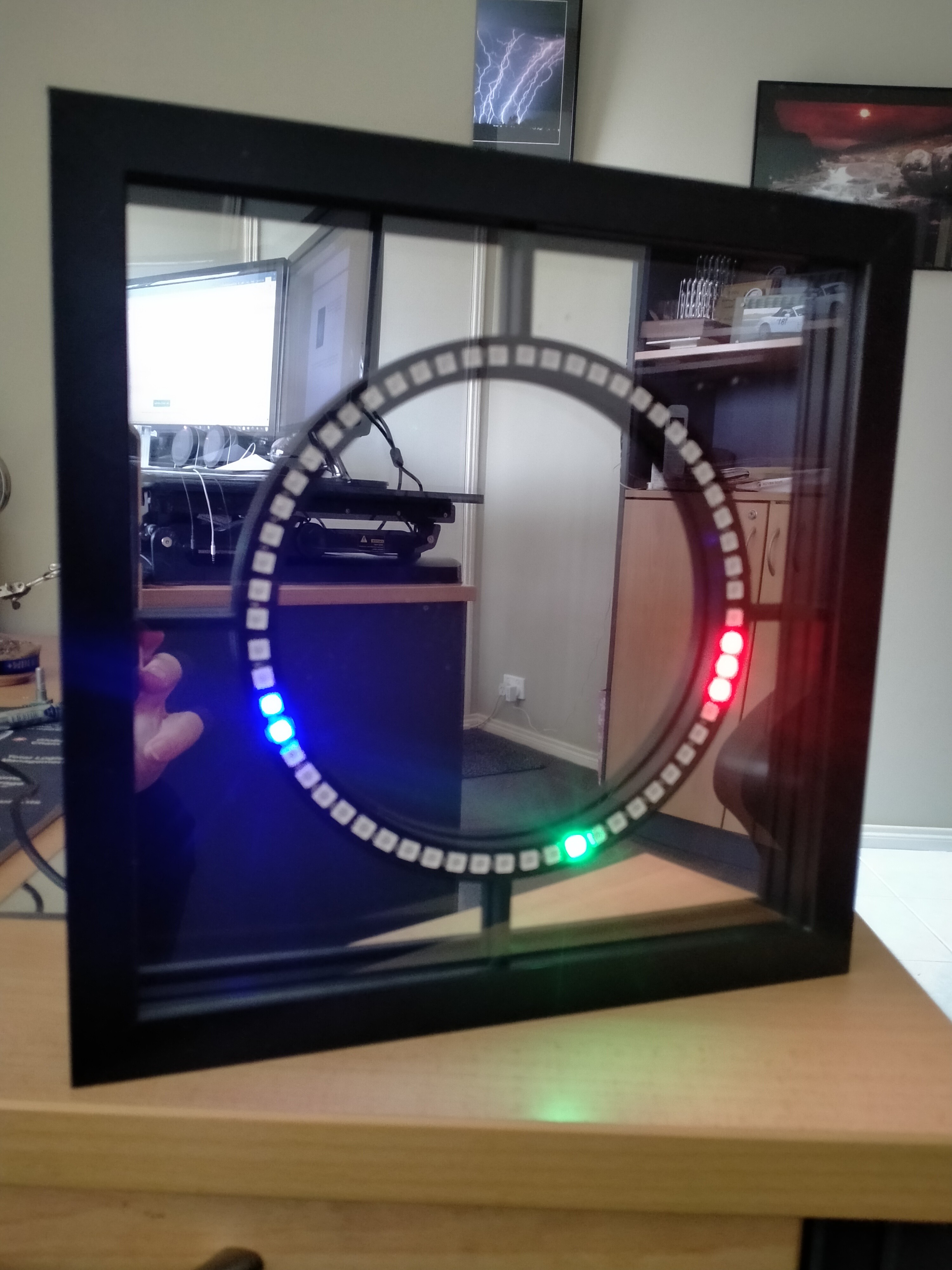 A DIY LED CLOCK