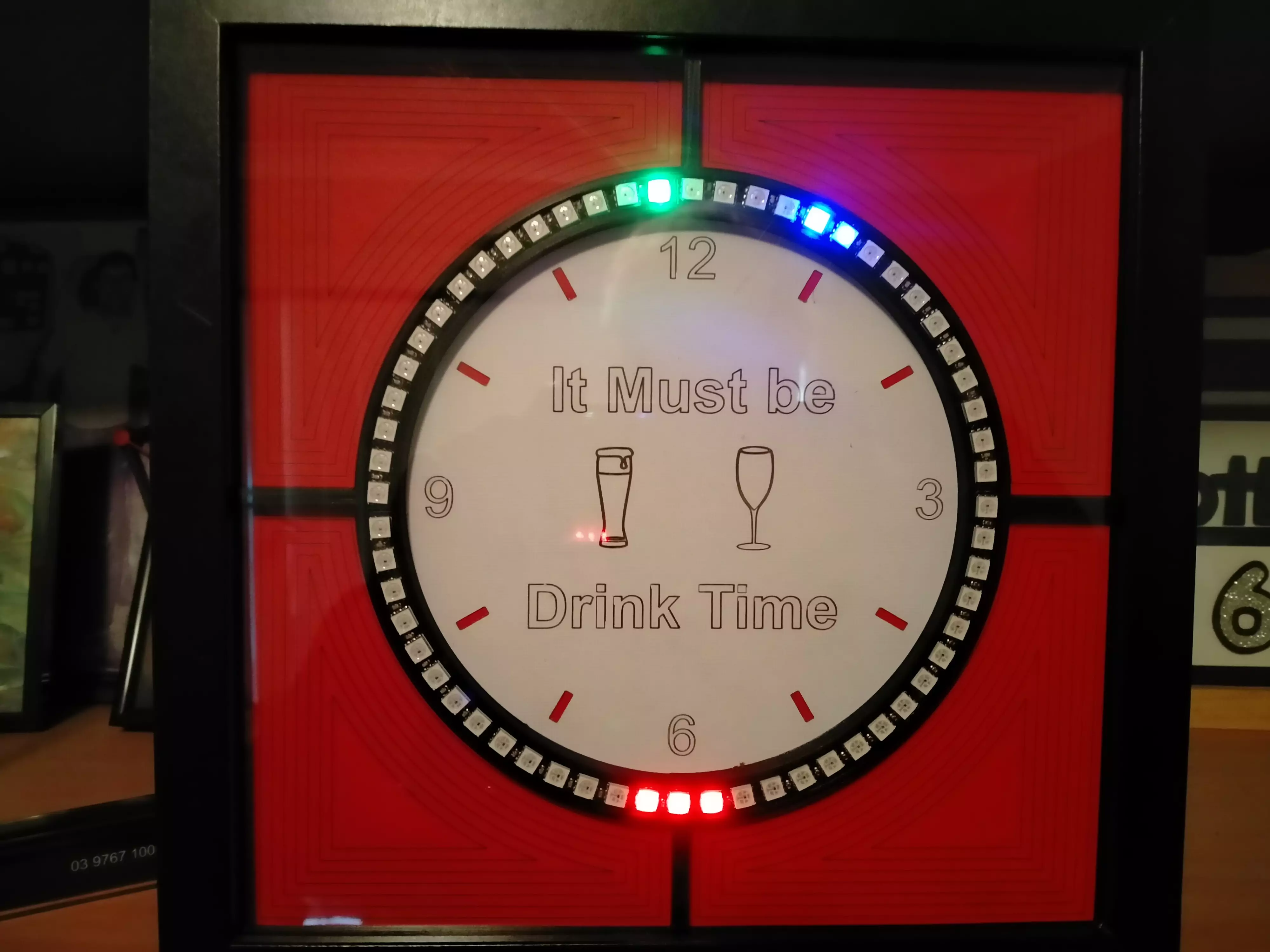 a DIY LED clock