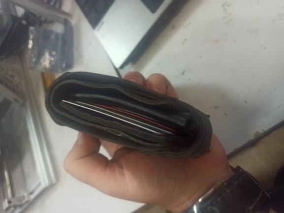 a complete laser wallet