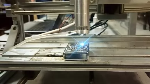 Laser lighter engraving