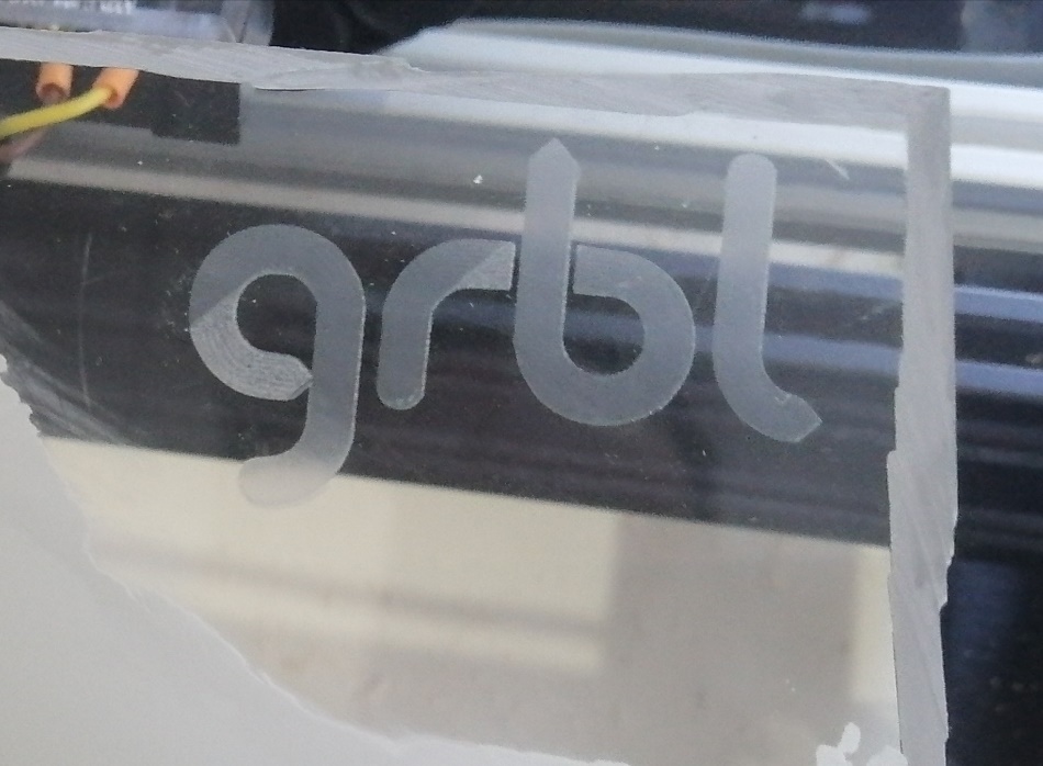 GRBl laser engraving