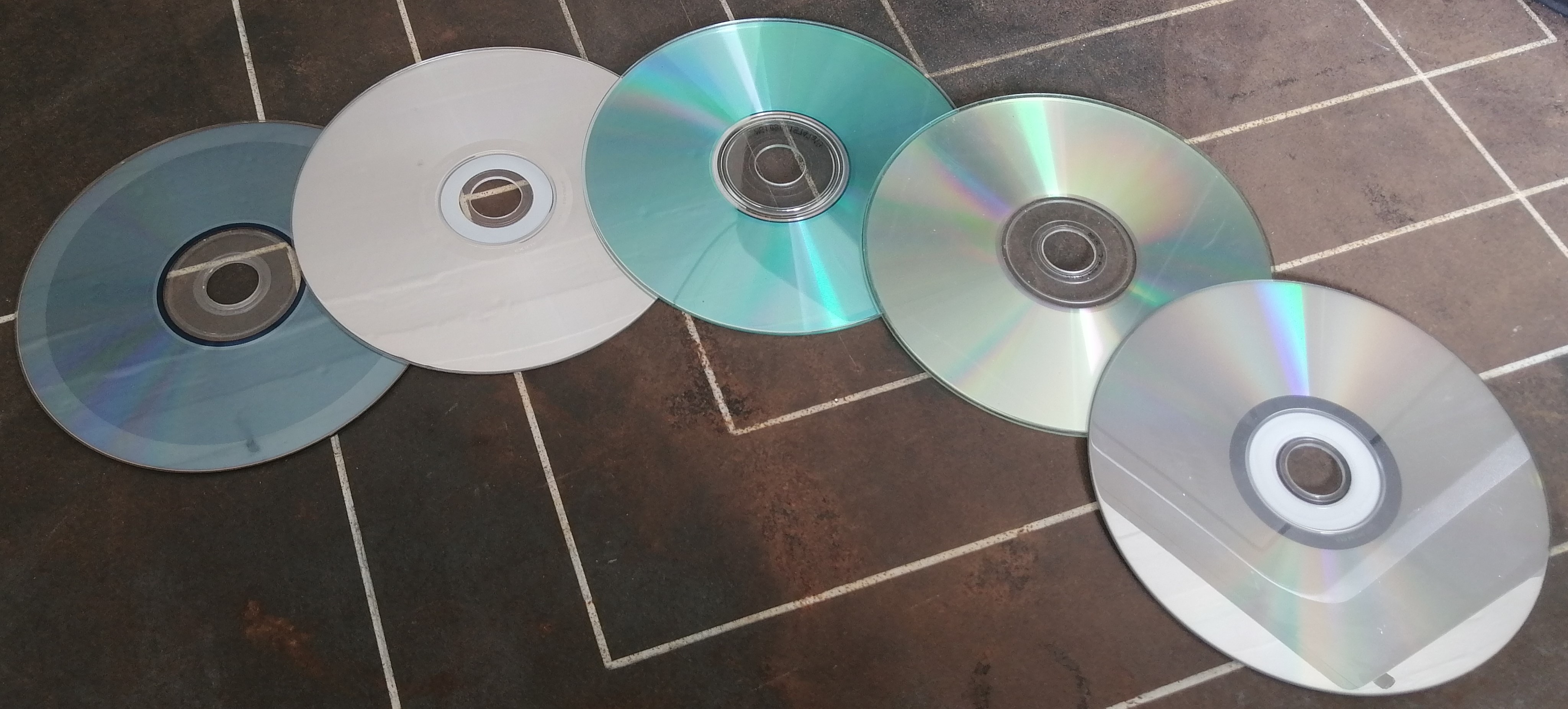 OLD CD DVD disks