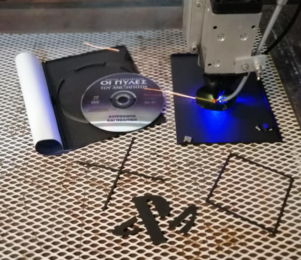 Endurance laser cut of CD DVD