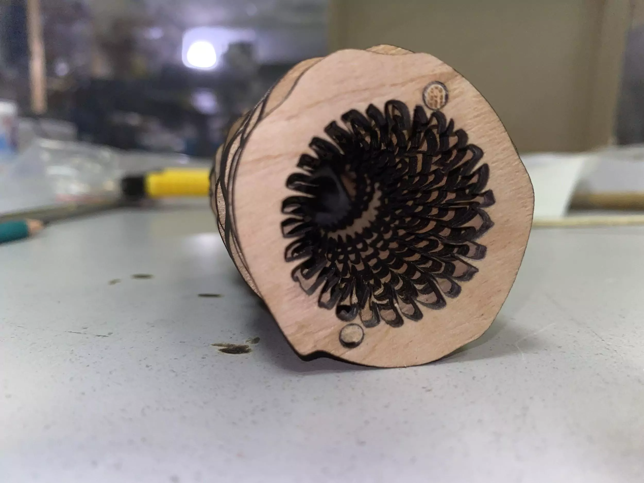 Sandworm pencil sharpener DIY