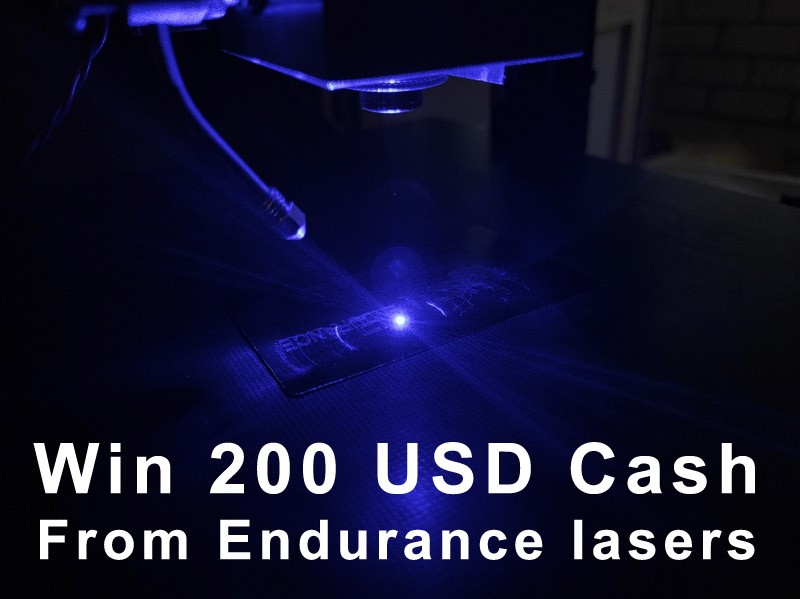 Endurance lasers cash giveaway