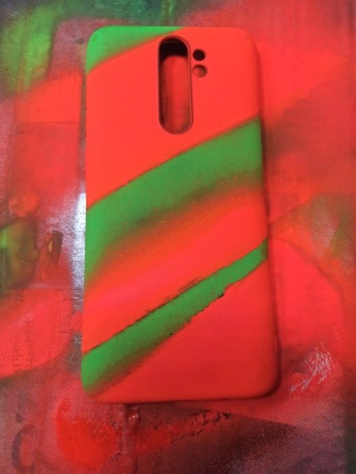 Painted smartphone case