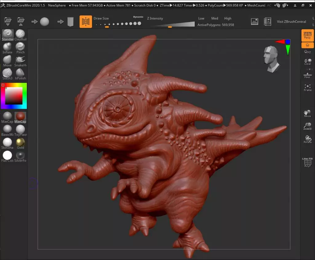 ZbrushCoreMini (former Sculptris)