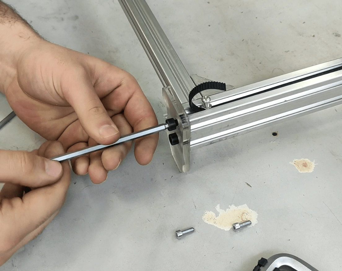assembling a universal laser engraver