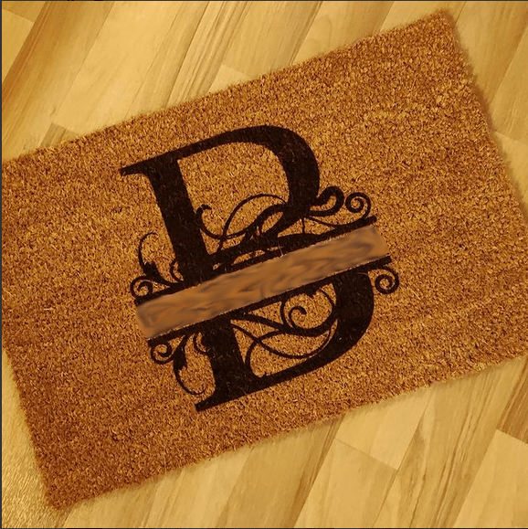 I want to show you some of my own mats I made for family and friends.