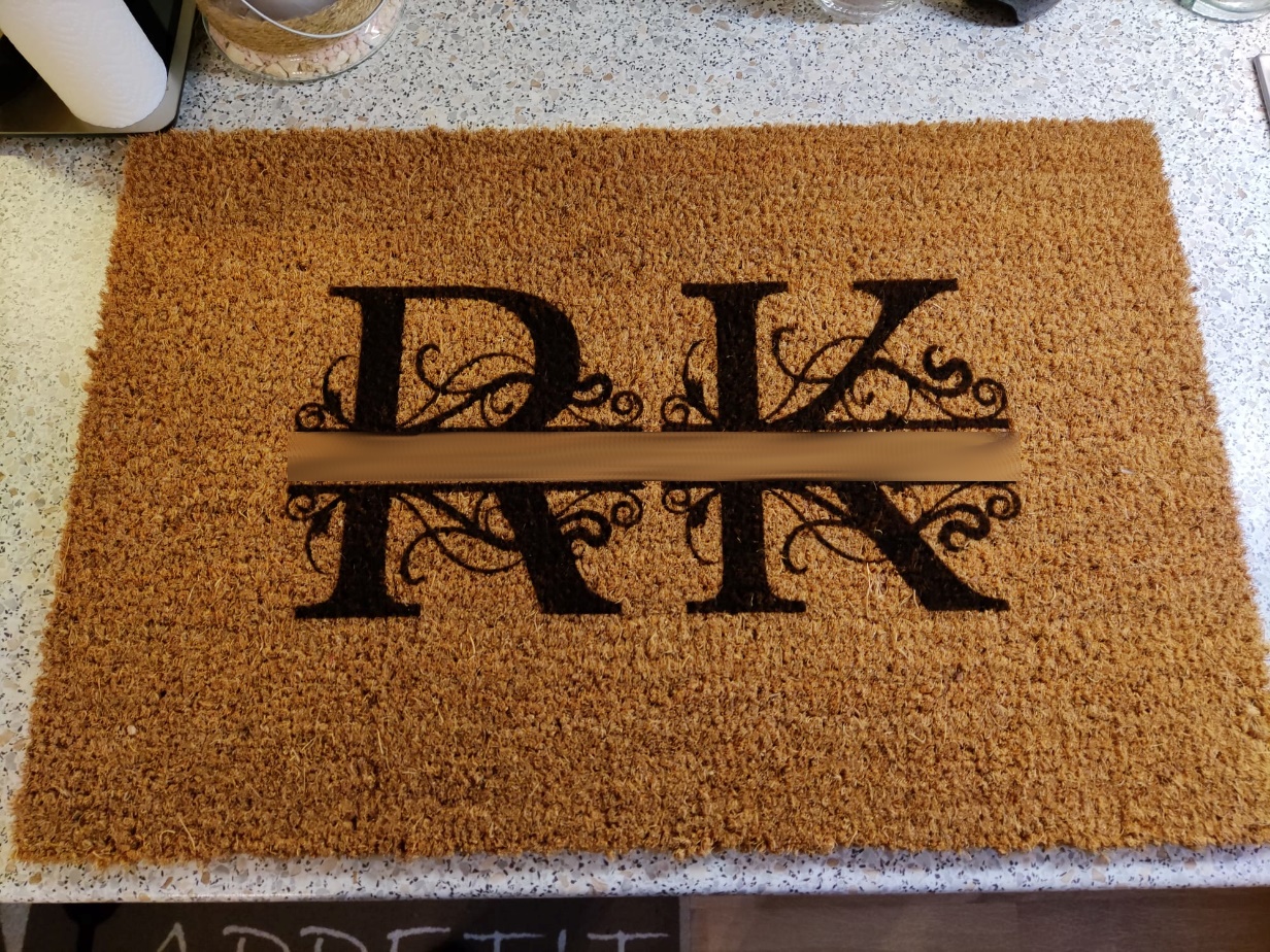 How to Laser Etch a Coir Welcome Mat (Revisiting Technique) 