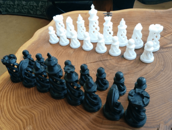 Spiral Chess Set