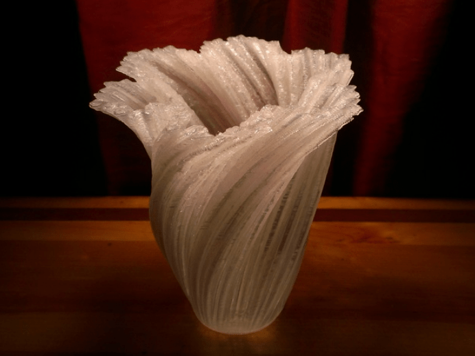 Snowflake Vase