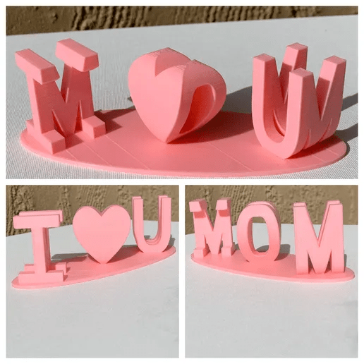 Perspective Art (I Love You 3D Message)